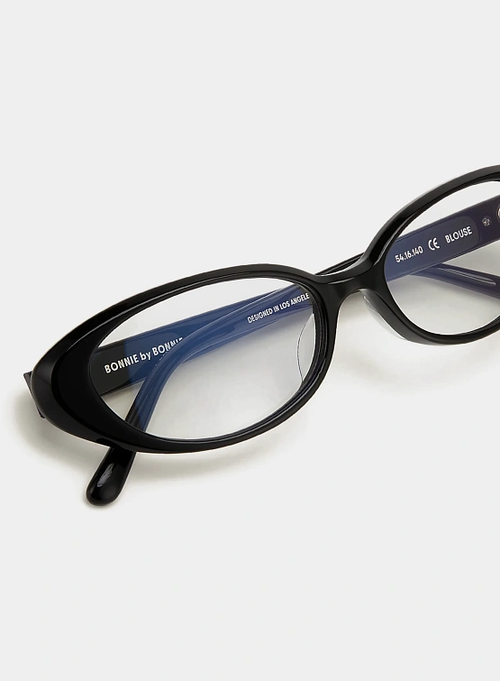 Очки Bonnie Clyde Blouse Black & Clear Lens