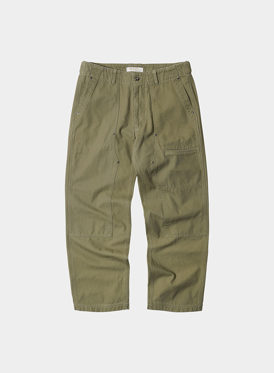 Брюки FrizmWORKS Jungle Cloth Double Knee Khaki Beige