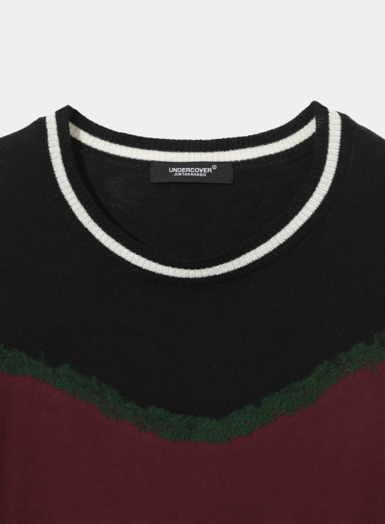 Женский пуловер UNDERCOVER Crew Neck T-Shirt Black