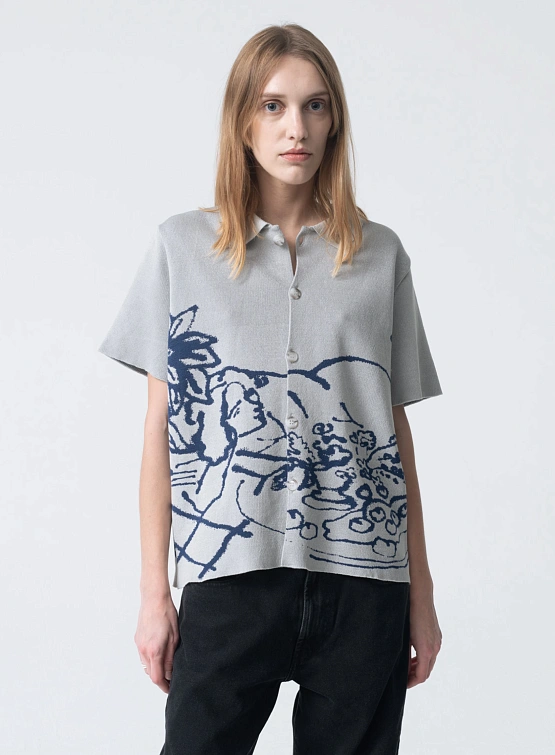 Рубашка Carne Bollente Tits Time Grey