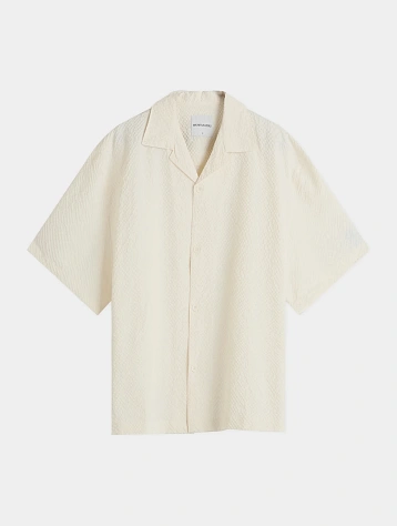 Рубашка MKI MIYUKI ZOKU Seersucker Vacation Bone