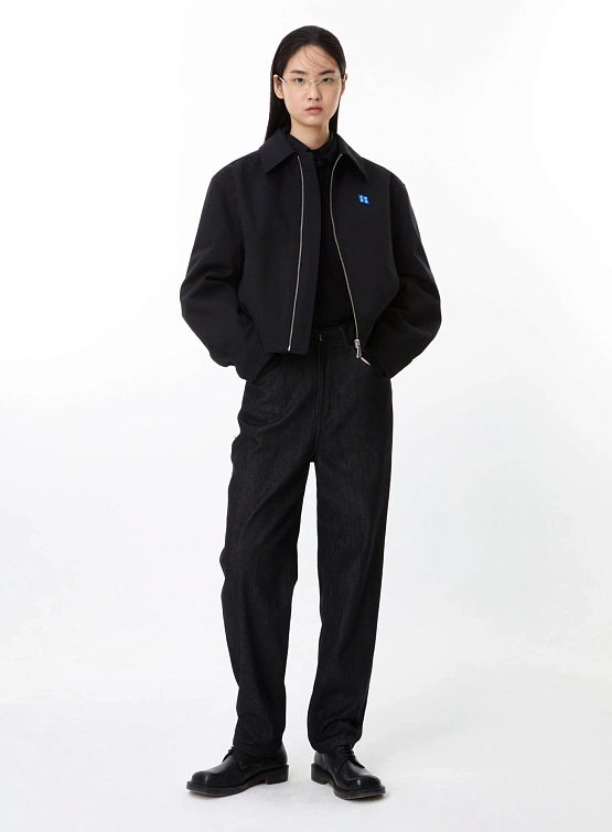 Овершот ADERERROR Sig; BL Tag Jacket 01 Black