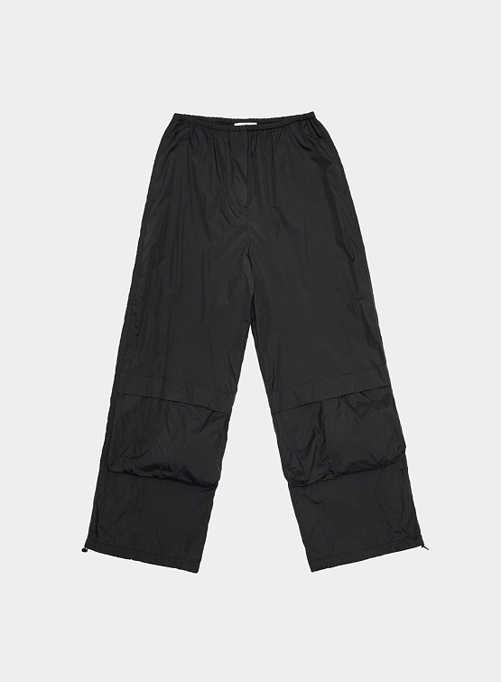 Женские брюки AMOMENTO Drawstring Pocket Pants Black