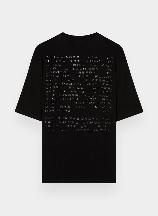 Футболка Ottolinger Classic Logo Black