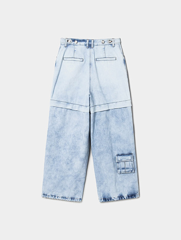 Женские джинсы JUUN.J Two-Way Multi-Cargo Denim Sky Blue