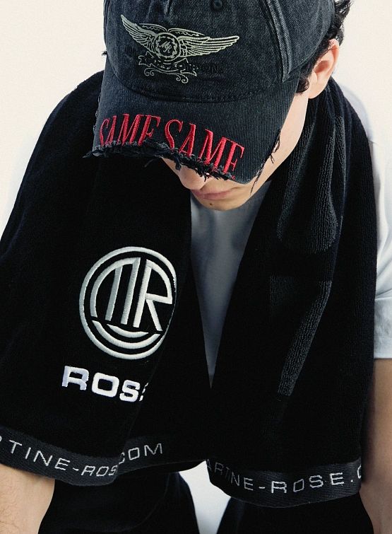 Полотенце Martine Rose Gym Towel Black