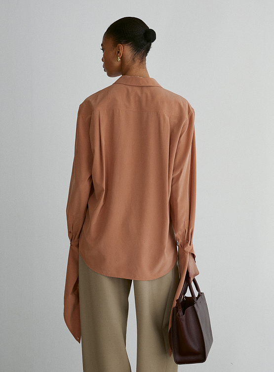Женская блузка Recto Eleanor Slik Cocoa