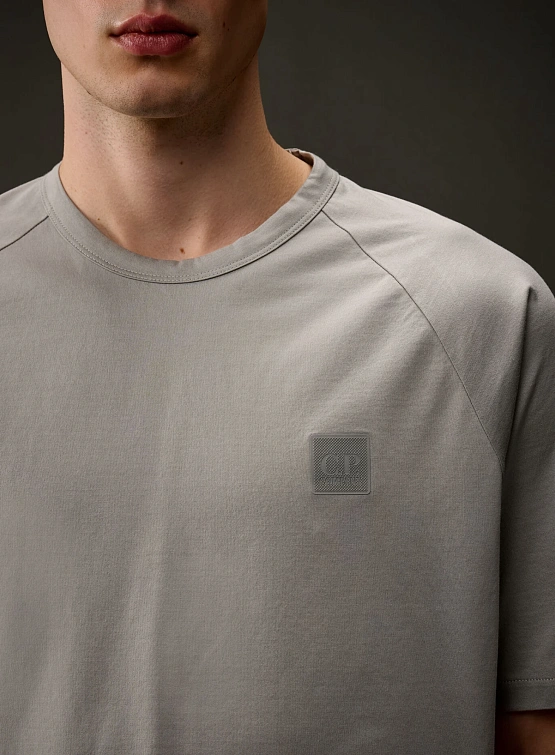 Футболка C.P. Company The Metropolis Series Mercerized Limestone