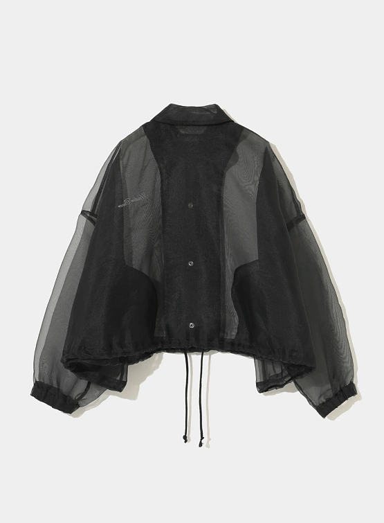Женская блузка UNDERCOVER Organdy Coach Jacket Black