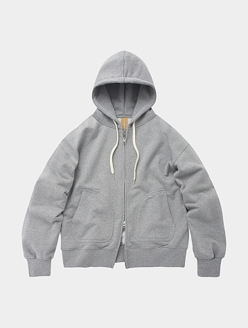 Зип-худи FrizmWORKS Og Heavyweight Hood Gray
