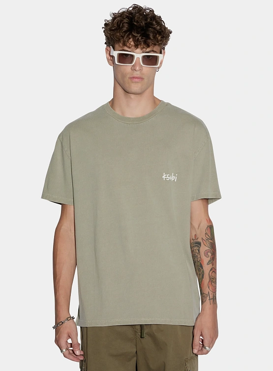 Футболка Ksubi All Day Biggie Ss Tee Green
