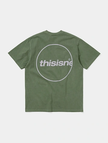 Футболка thisisneverthat C-Logo Tee Pickle