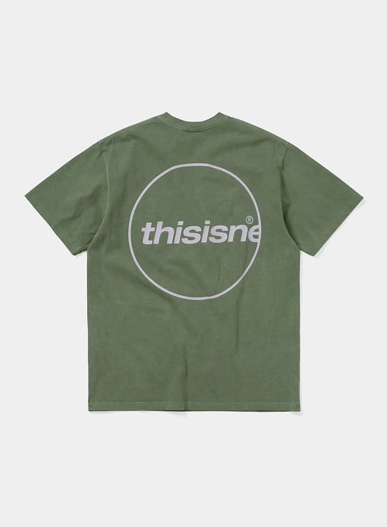 Футболка thisisneverthat C-Logo Tee Pickle