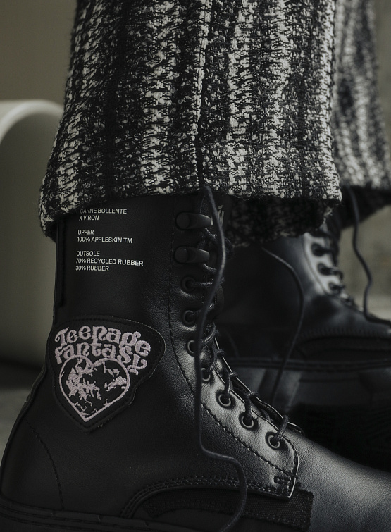 Ботинки Viron x Carne Bollente 1992 Black/Pink