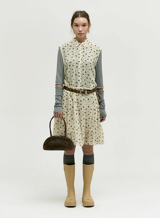 Женская сумка MARGESHERWOOD Bessette Shoulder Washed Brown