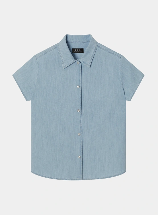 Женская рубашка A.P.C. Marina Pale Blue