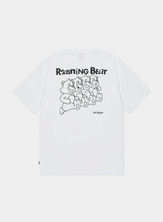 Футболка LMC Running Bear Tee White