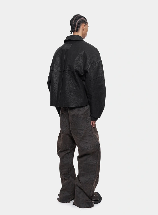 Кожаная куртка ARNODEFRANCE Metalized Leather Black