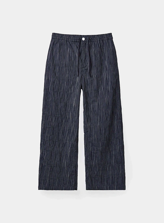 Брюки COOR Textured Stripe Lounge Navy
