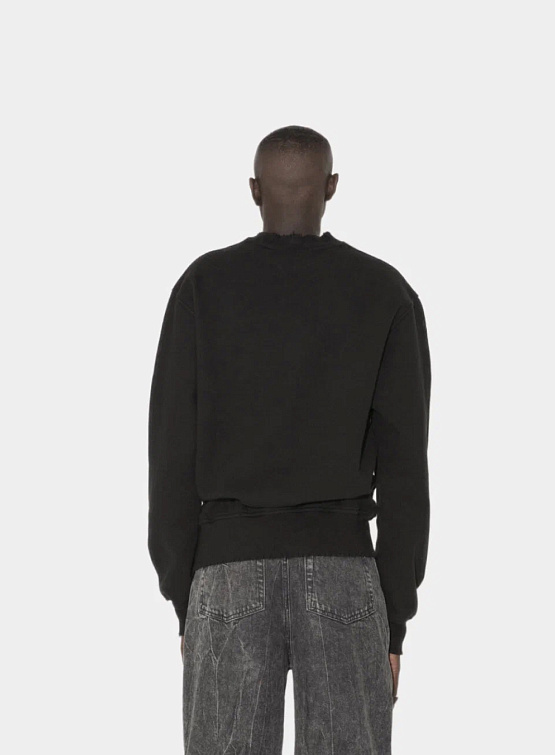 Свитшот Han Kjøbenhavn Distressed Crew Black