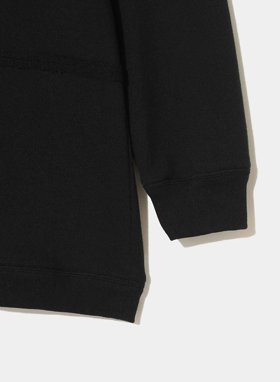 Пуловер UNDERCOVER Cotton Bonded Seam Black