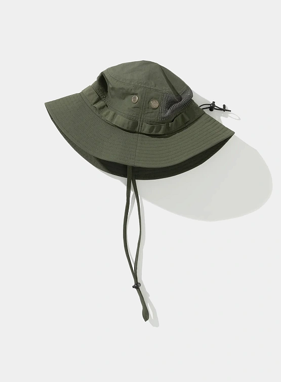 Панама Uniform Bridge Nylon Mesh Jungle Hat Olive Green