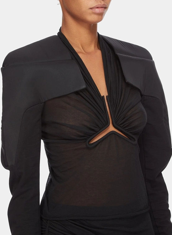 Болеро RICK OWENS Hollywood Runway Adri Bolero Black