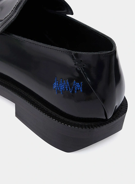 Лоферы ADERERROR Curve; LF00 Black