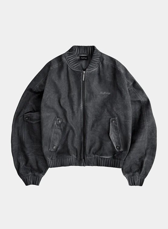 Бомбер MADFRENZY Oversized Black