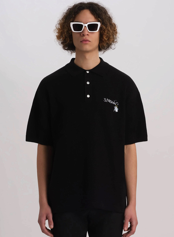 Поло 3.PARADIS SS Polo Black