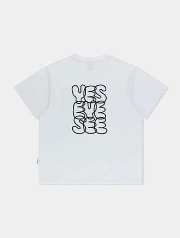 Футболка YESEYESEE C-Logo Tee White