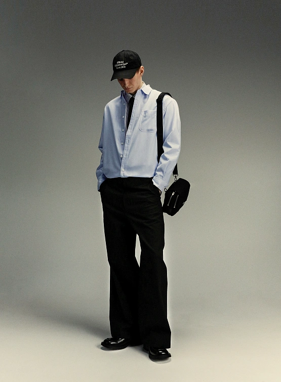 Рубашка FrizmWORKS Og Oxford Oversized Shirt Blue