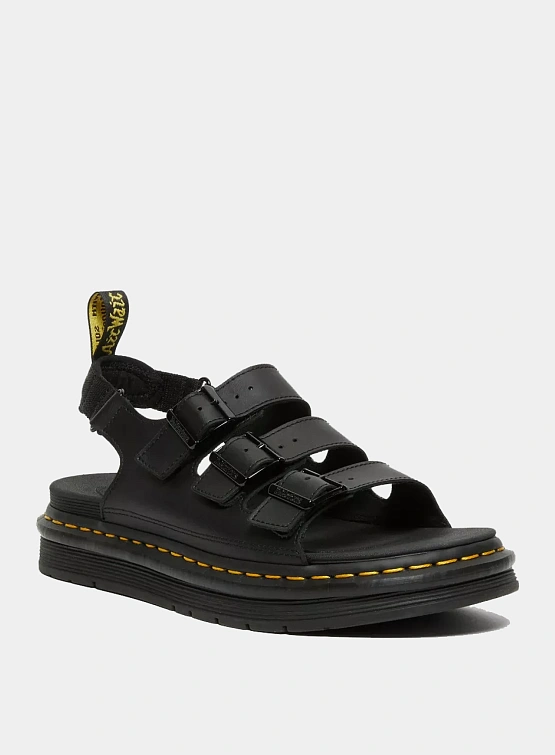 Сандалии Dr. Martens Soloman Hydro Leather Black