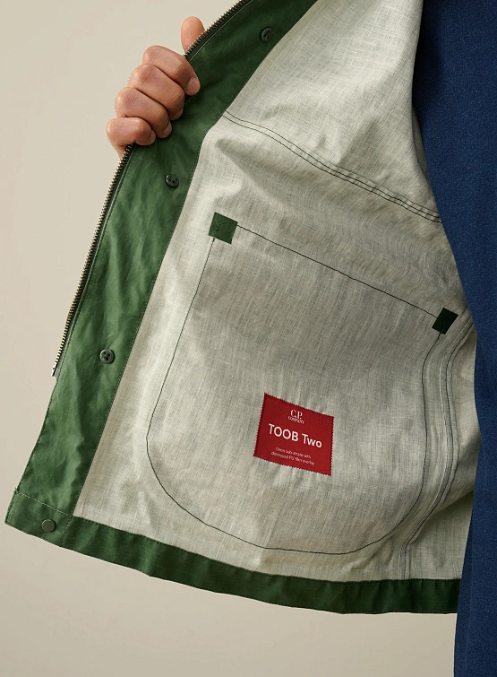 Овершот C.P. Company TOOB-Two Jacket Duck Green