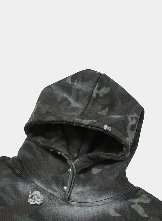 Худи Thug Club Sprayed Camoflage Rock Camo