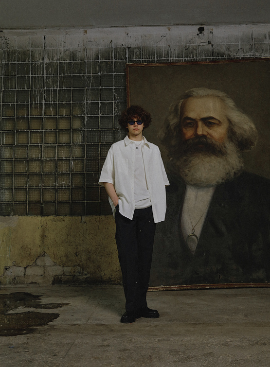 Рубашка 424 Textured Cream