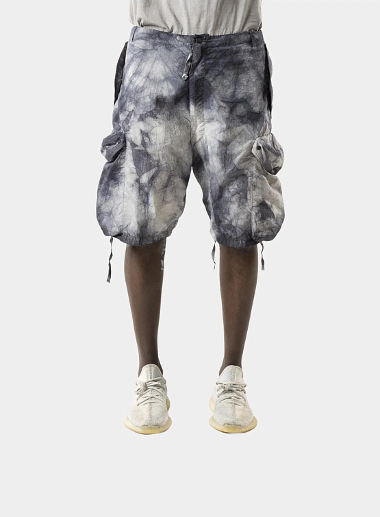 Шорты NemeN Flow Tie Dye Cargo Grey