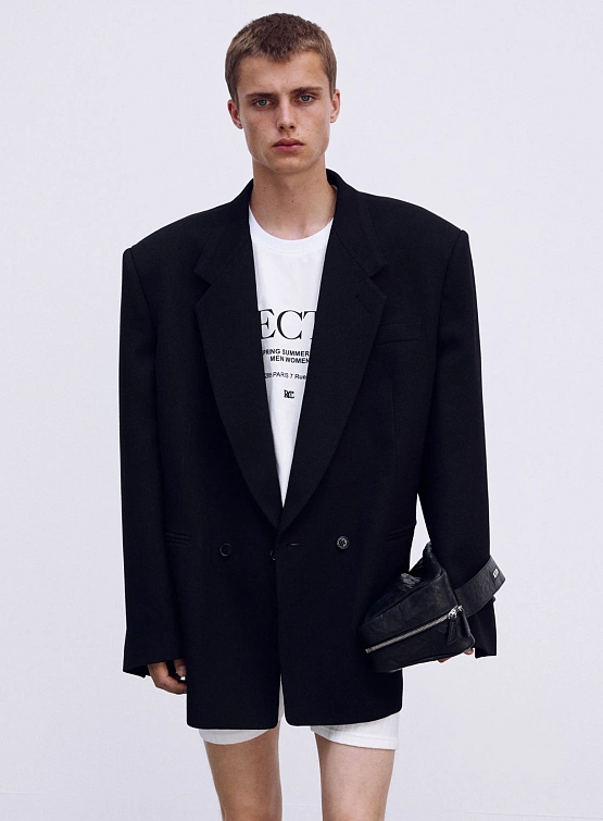 Пиджак Recto Groove Oversize Tailored Jacket Black