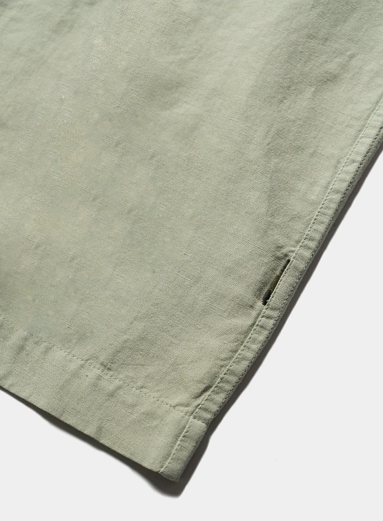 Рубашка MAHARISHI 5211 Hemp Camp Collar Shirt Sage