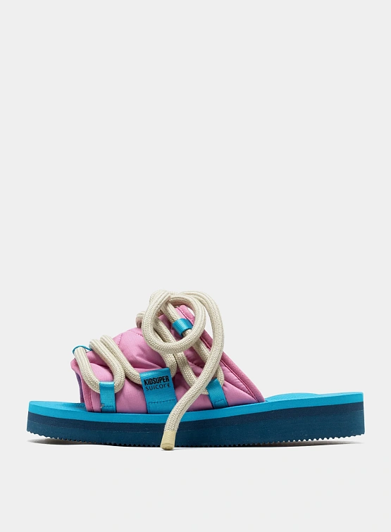 Сандалии KidSuper x Suicoke Moto Blue/Pink