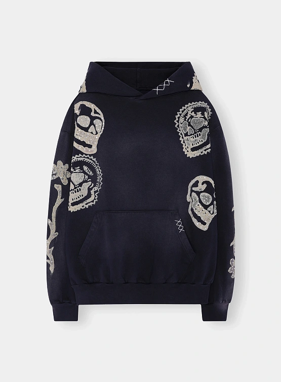 Худи ALCHEMIST Skulled Hoodie Tiffany Moonstone
