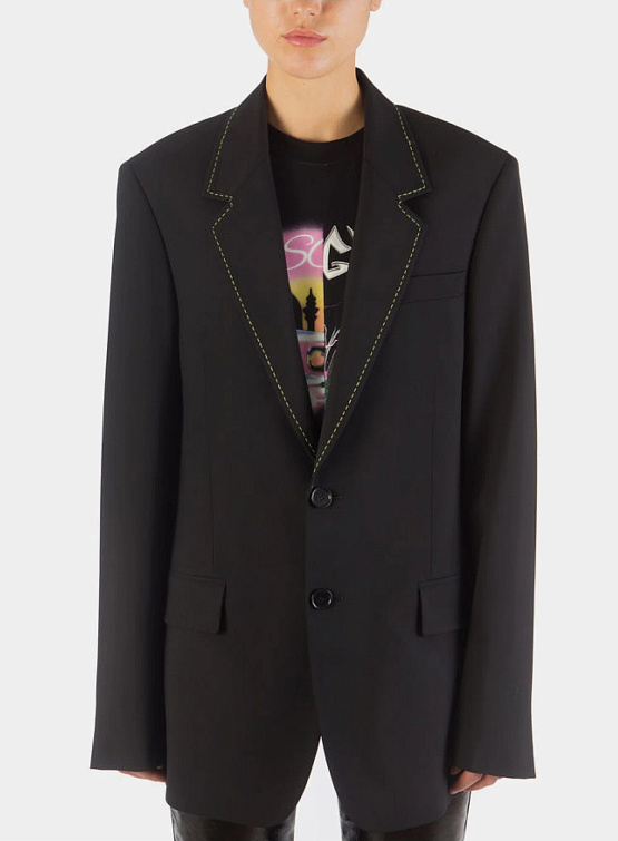 Женский пиджак MSGM Blazer Monopetto Black