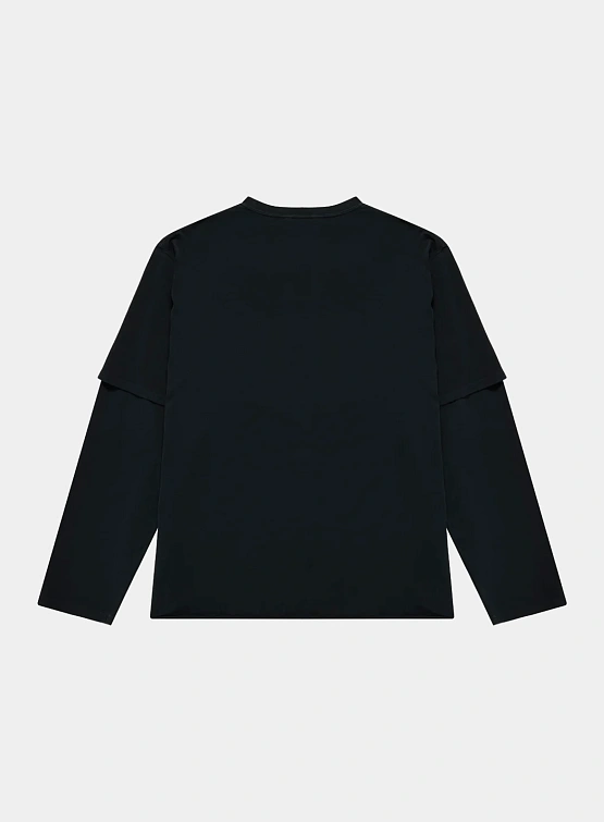 Лонгслив 424 Double T-shirt Black