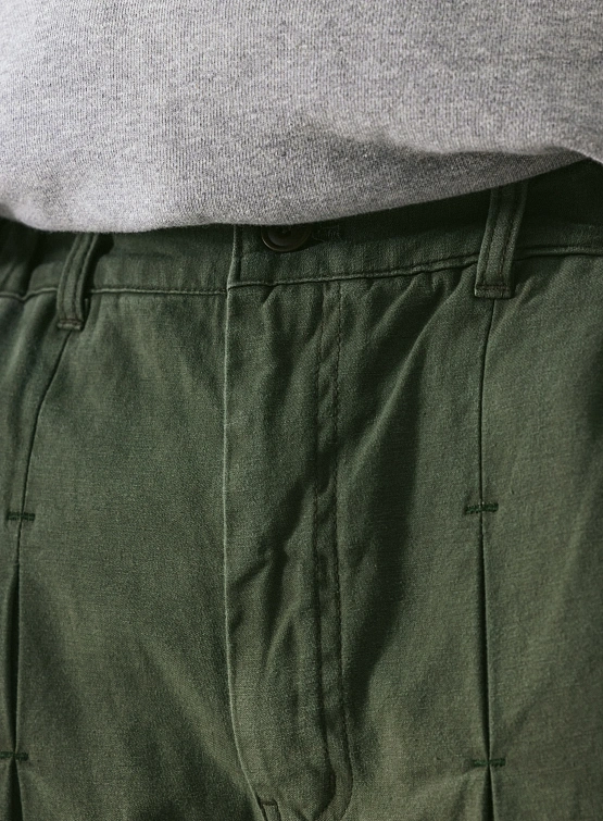 Брюки ANGLAN Long Tuck Wing Balloon Pants Khaki