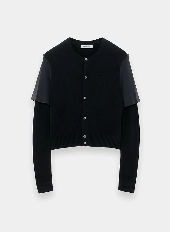 Женский кардиган UNDERCOVER Double Layer Black