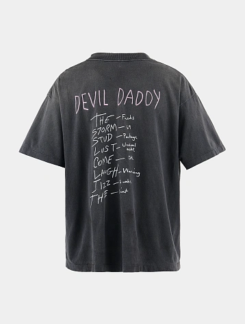 Футболка SAINT MXXXXXX SS Tee Devil Daddy Black