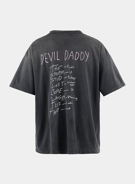 Футболка SAINT MXXXXXX SS Tee Devil Daddy Black