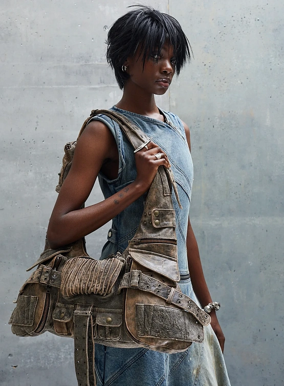 Сумка NO/FAITH STUDIOS Leather Multipocket Bag 002 Сумки в