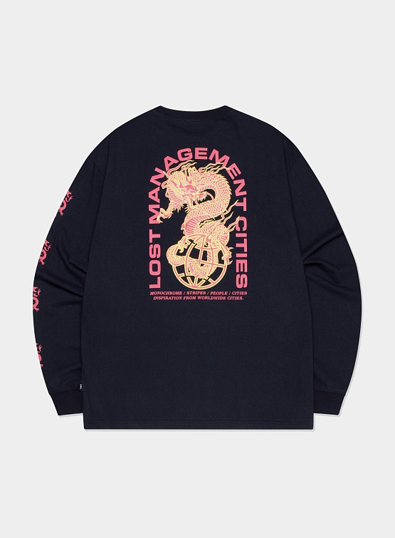 Лонгслив LMC Dragon Long Slv Tee Navy