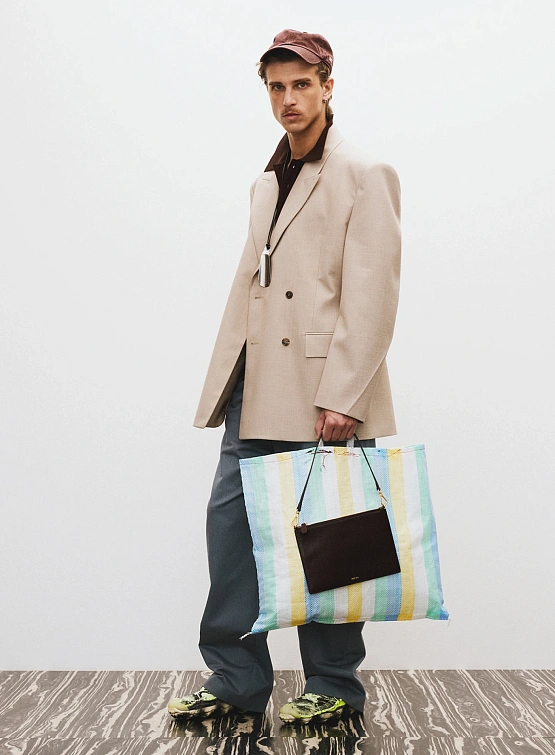 Пиджак Recto Signature Hourglass Double Breasted Sepia Beige